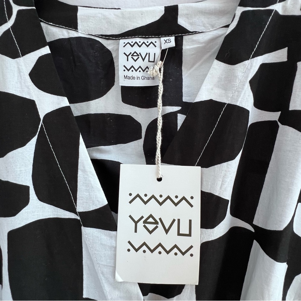 Yevu midi wrap dress XS NWT - Picture 5 of 5